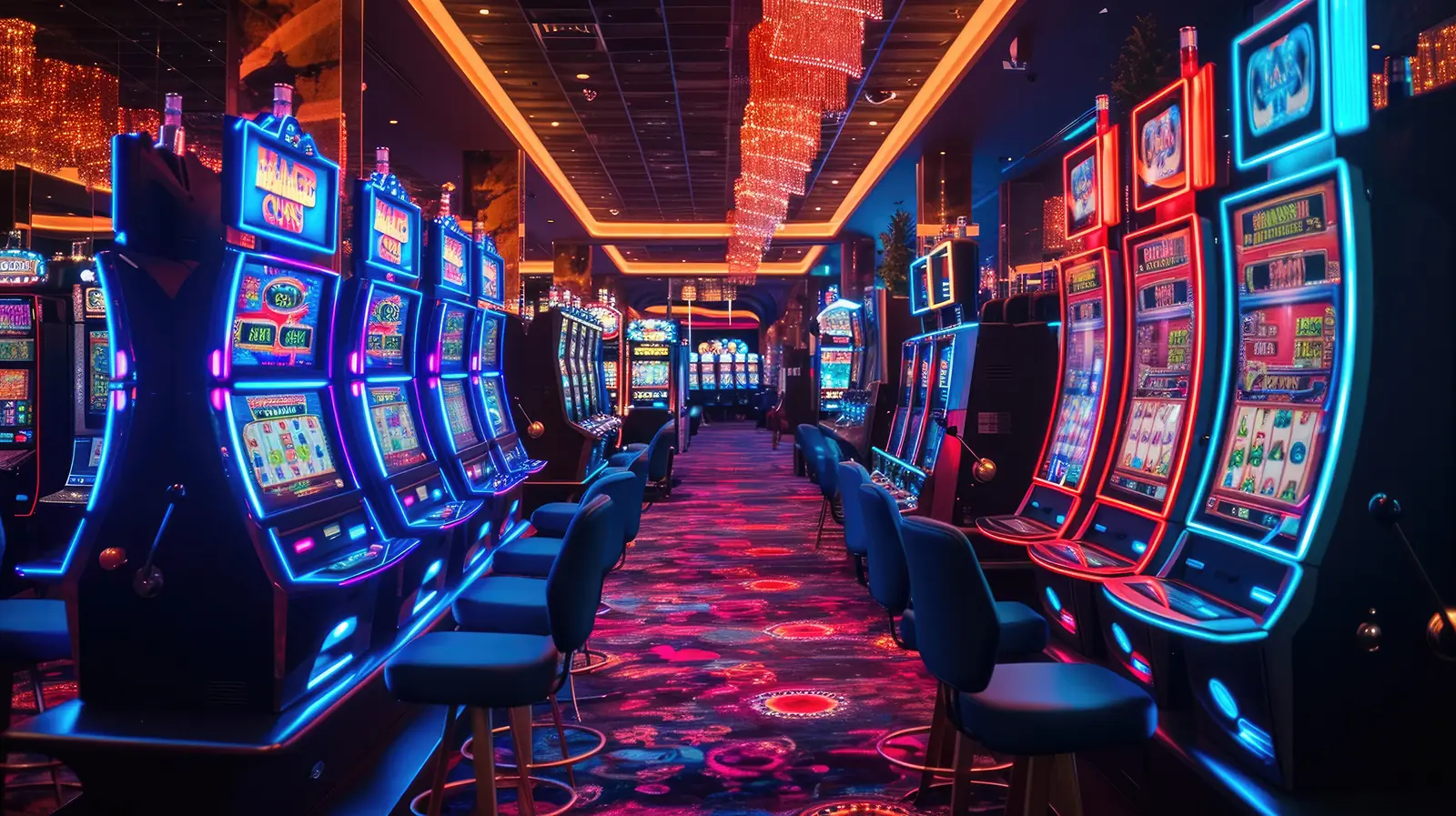 Casinomhub slot ve casino oyunları — ışıklı slot makineleri